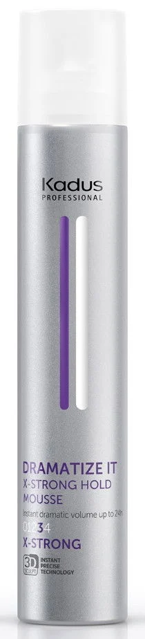 Kadus Dramatize It X-Strong Hold Mousse - 10.1 oz