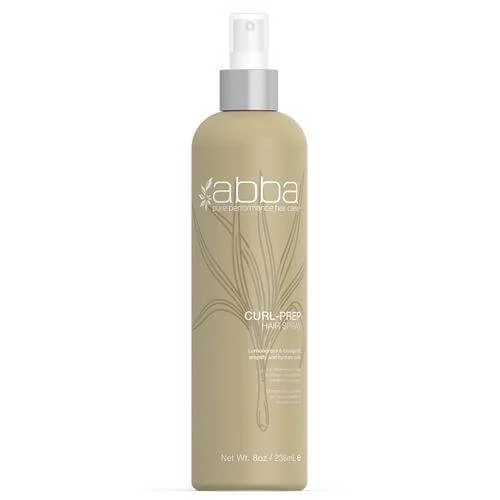 Abba Pure Curl Prep Spray 8 oz
