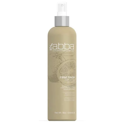 Abba Pure Firm Finish Hair Spray Non-Aerosol 8 oz