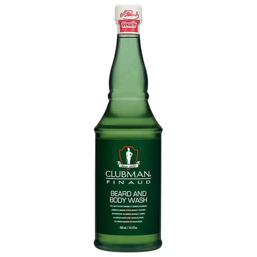 CLUBMAN Pinaud Beard and Body Wash Men’s Aftershave 14.5 oz.