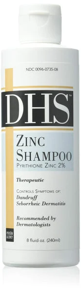 DHS ZINC SHAMPOO 8 OZ.