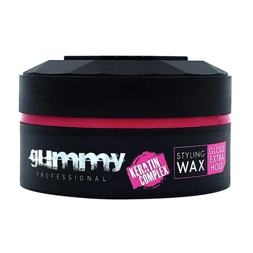GUMMY Hair Styling Wax for Extra Gloss 5 oz.
