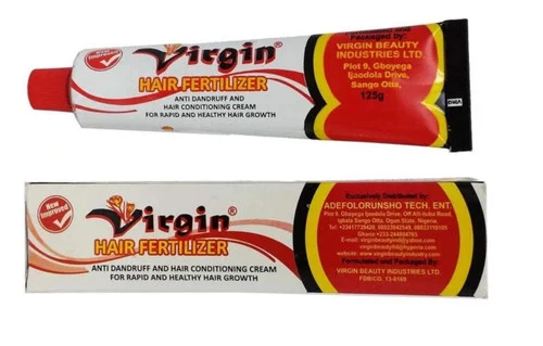 Virgin Hair Fertilizer Anti Dandruff and Hair Conditioning Cream 125g
