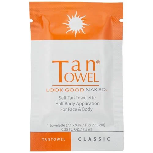 Tan Towel Plus Half Body 50pk