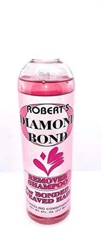 Robert's Diamond Bond Remover Shampoo for Bonded Weaver Hair 8 oz.