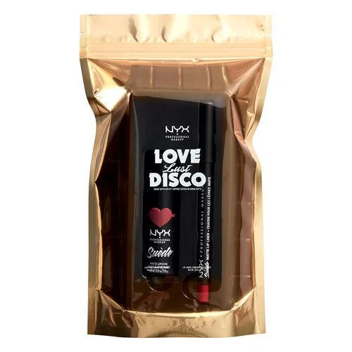 NYX Professional Love Lust Disco Suede Matte Lipstick Kit 3