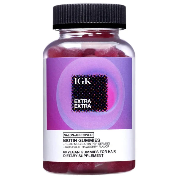 IGK Extra Extra Biotin Gummies