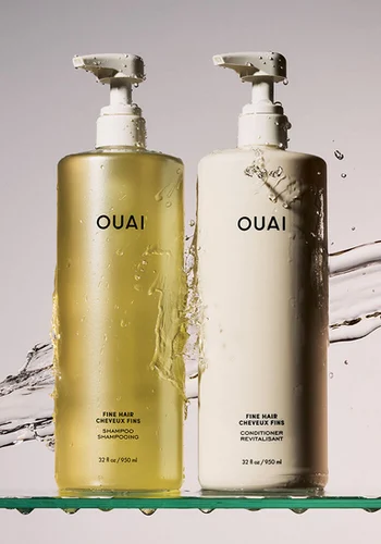 OUAI Fine Shampoo & Conditioner Duo (1 ltr)