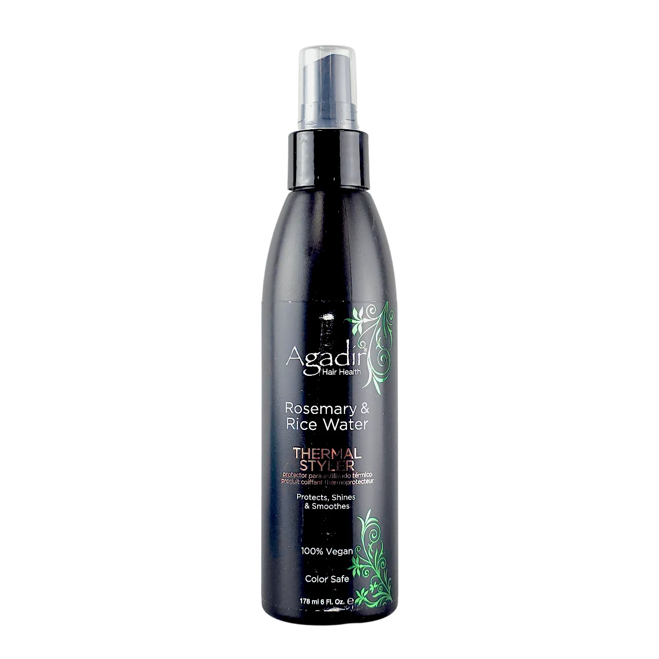 Agadir Rosemary & Rice Water Thermal Styler - 6 oz