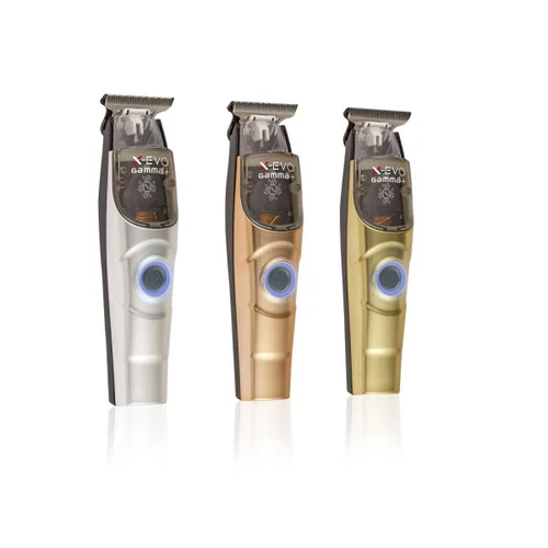 Gamma+ X-Evo Professional Modular Trimmer - Bronze, Silver, and Gold