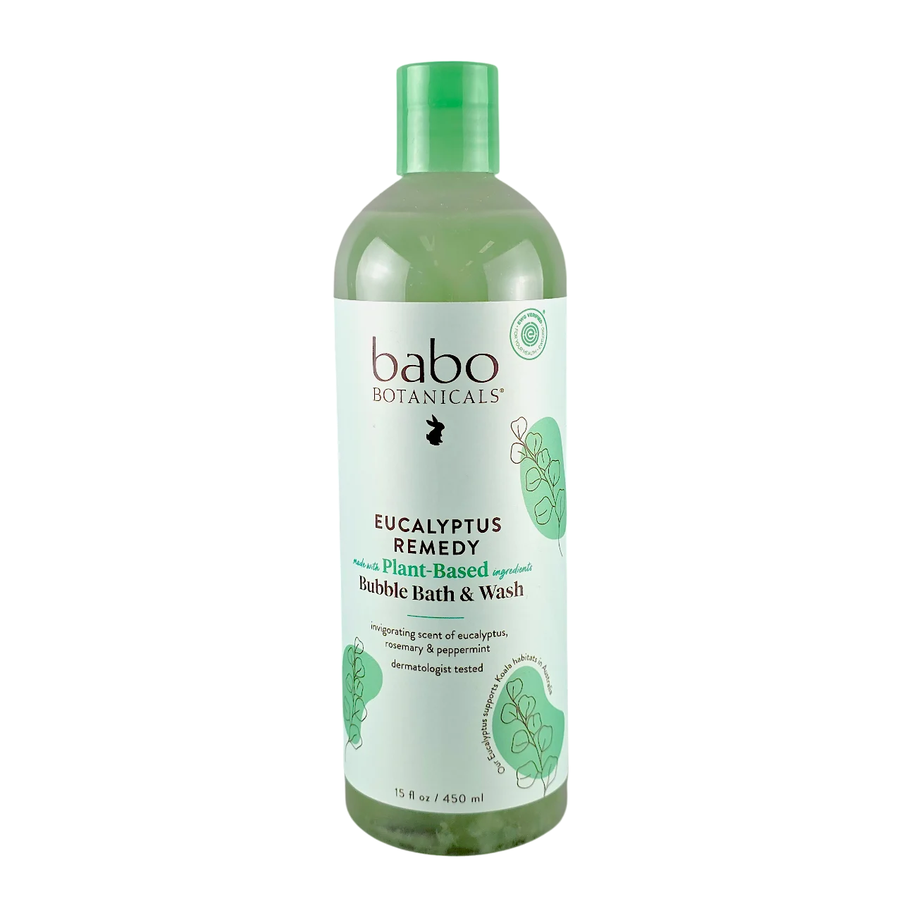 Eucalyptus Remedy 3-in-1 Shampoo Bubble Bath & Wash - 15 oz