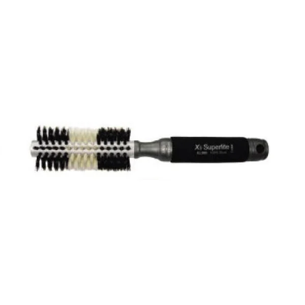 X5 #980 Tourmaline And Ionic Ceramic Round Brush 100% Boar 1.75 Inch