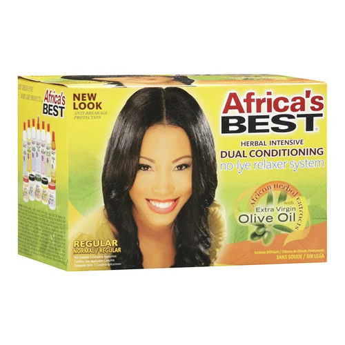 Africa's Best Dual Conditioning No-Lye Relaxer System