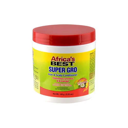 Africa's Best Super Gro Hair & Scalp Conditioner 5.25 oz