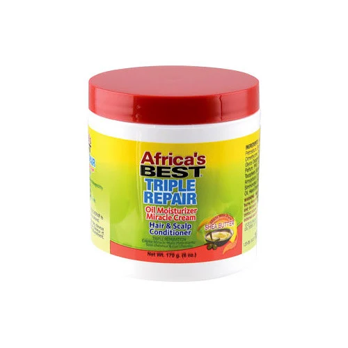 Africa's Best Triple Repair Oil Moisturizer Miracle Cream 6 oz