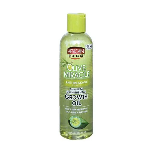 African Pride Olive Miracle Anti-Breakage Growth Oil 8 oz