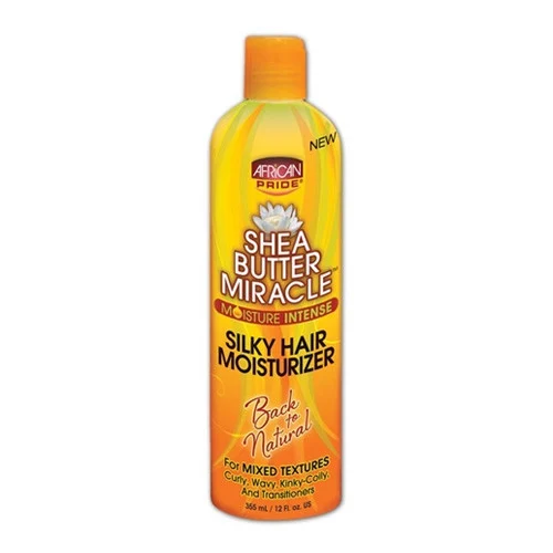 African Pride Shea Butter Miracle Silky Hair Moisturizer 12 oz