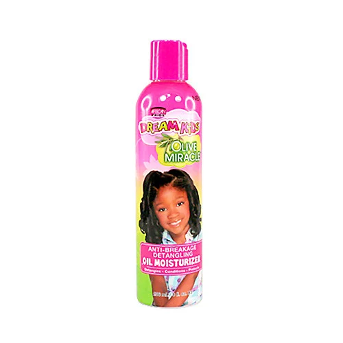 African Pride Dream Kids Olive Miracle Anti-Breaking Detangling Oil Moisturizer 8 oz
