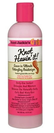 Aunt Jackie's Girls Knot Havin' It Leave-In Ultimate Detangling Moisturizer 12 oz