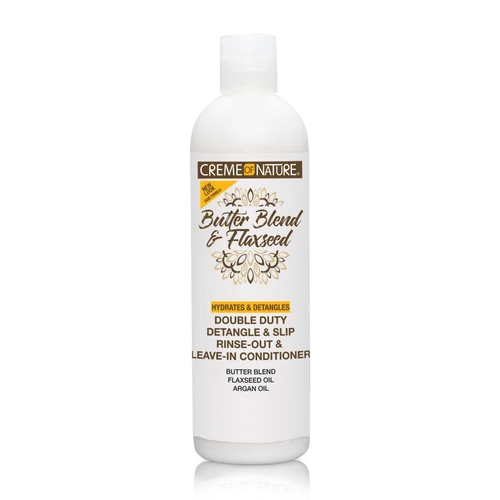 Creme of Nature Double Duty Detangle & Slip Rinse-out and Leave-in Conditioner 12 oz.