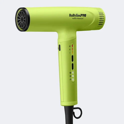 BaByliss®PRO Nano Light Ionic Limited Edition Dryer in Neon Yellow