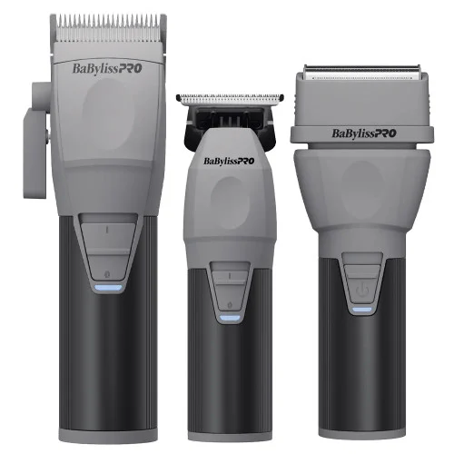 BaBylissPRO COREFX Combo – Clipper, Trimmer & Double Foil Shaver Set