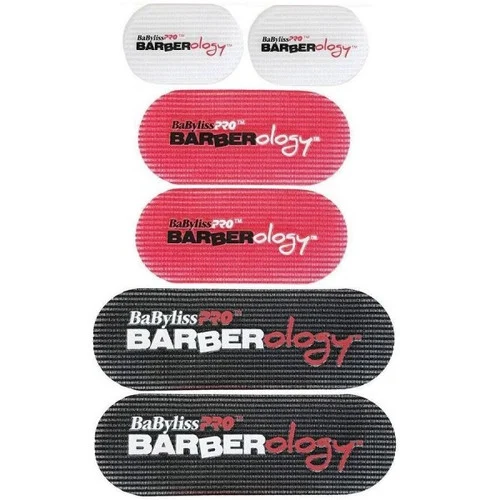 Babyliss Pro Barberology Velcro Hair Grippers (6 pack)