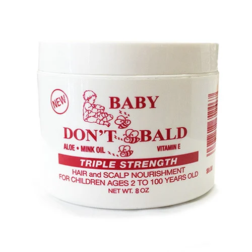 Baby Don't Be Bald Natural Hair & Scalp Nourishment Triple Strength 8 oz