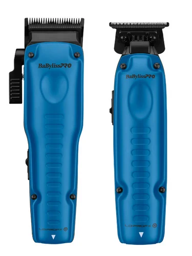 BaByliss PRO FXONE LO-PROFX Limited Edition Blue Clipper and Trimmer Combo