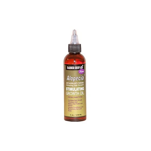 BARBER SHOP AID Alopecia Stimulating Hair Growth Oil 4 oz