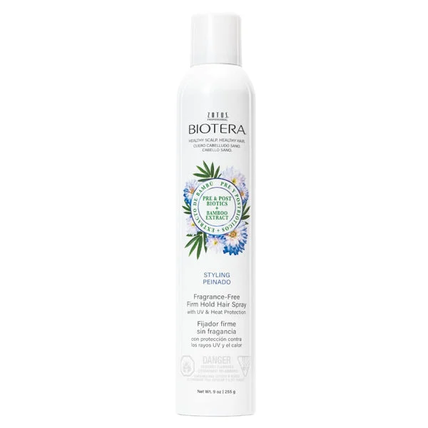 Biotera Hair Spray Unscented 9 oz