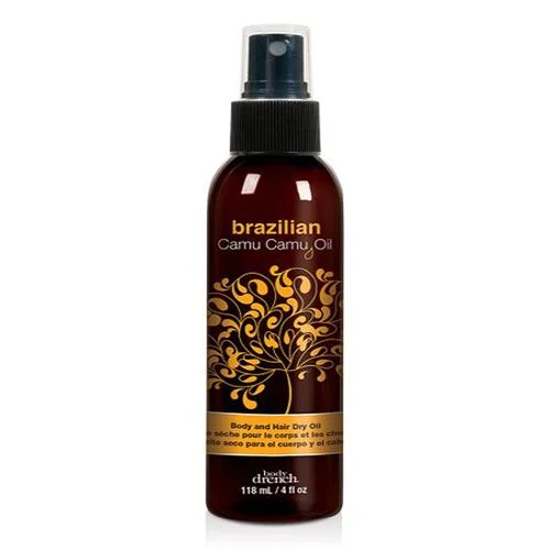 Body Drench Brazillian Camu Camu Oil Body + Hair Dry Oil 4 oz