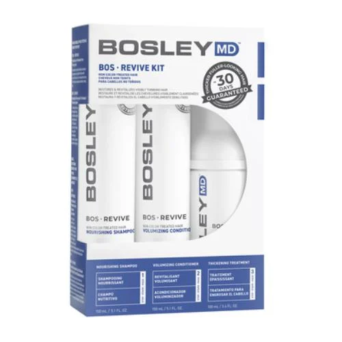 Bosley BosRevive Non Color-Treated Hair Starter Kit 3 Piece
