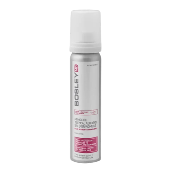 Bosley Womens Hair Regrowth Treatment Foam 2.11 oz