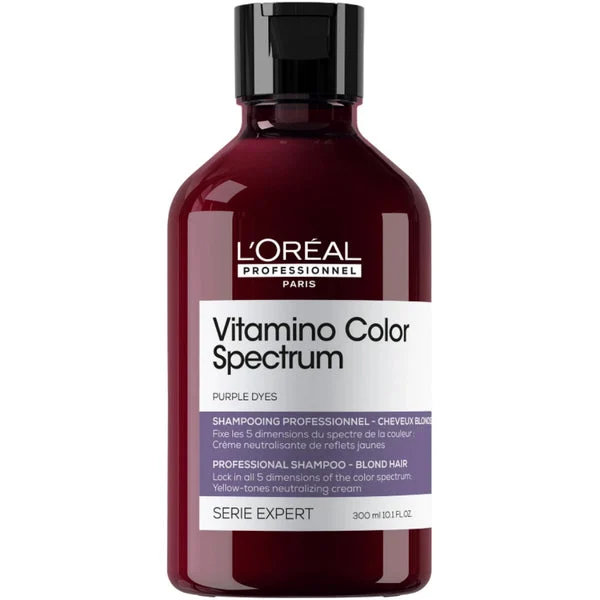 LOREAL PROFESSIONAL Serie Expert Vitamino Color Spectrum Purple Shampoo 10.1 oz