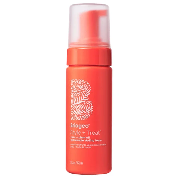 Briogeo Style + Treat Yuzu and Plum Oil Styling Foam 5 oz