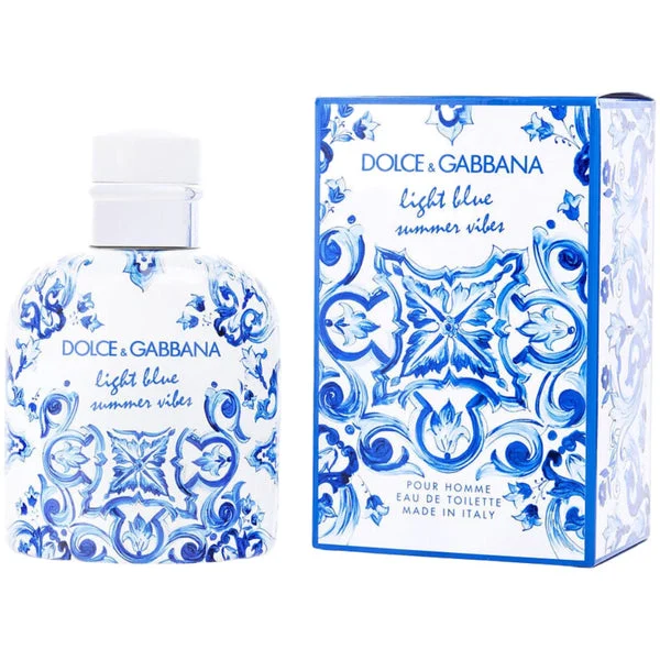 Dolce and Gabbana Light Blue Summer Vibe Men Eau De Toilette Spray