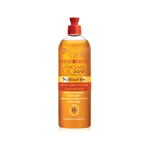 Creme of Nature Argan Oil from Morocco Apple Cider Vinegar Clarifying Rinse 15.5 oz