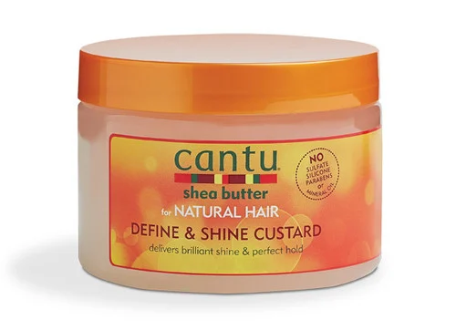 Cantu Shea Butter Natural Hair Define & Shine Custard 12 oz
