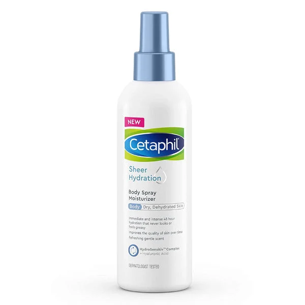 Cetaphil Sheer Hydration Body Spray Moisturizer 16 oz