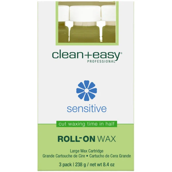 Clean and Easy Large Sensitive Wax Refill 3 pk
