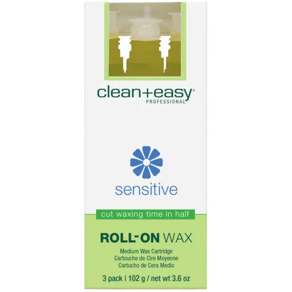 Clean and Easy Medium Sensitive Wax Refill 3 pk