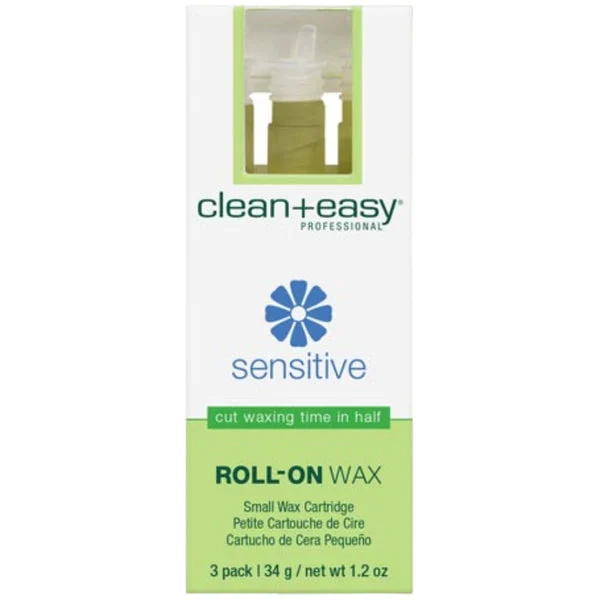 Clean and Easy Small Sensitive Wax Refill 3 pk
