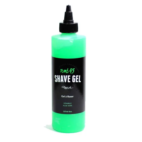 Tomb 45 Non-Foaming Transparent Shave Gel 8 oz.