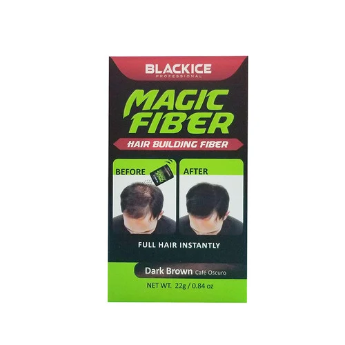 BLACKICE Magic Fiber Hair Building Fiber DARK BROWN