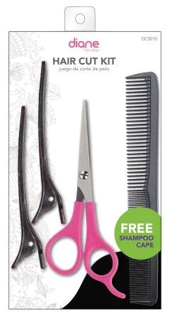 Diane Home Hair Cut Kit with Free Cape