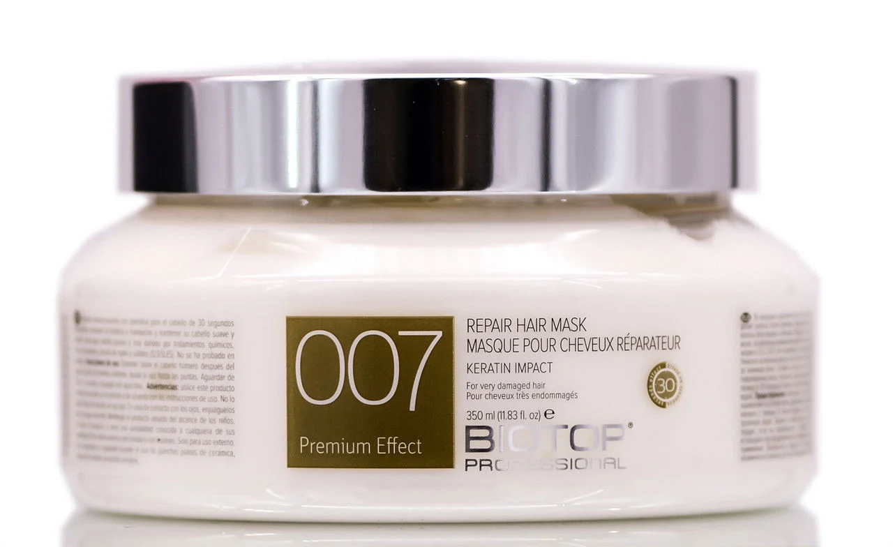 Biotop 007 Premium Effect Repair Hair Mask - 11.83 oz