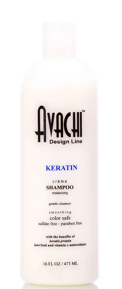 Keratin Creme Shampoo Moisturizing - 16 oz