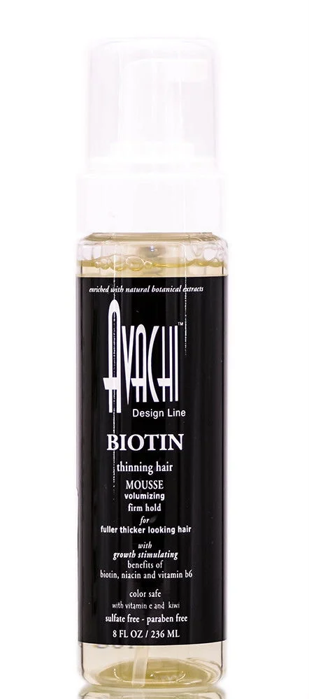 Biotin Thinning Hair Mousse - 8 oz