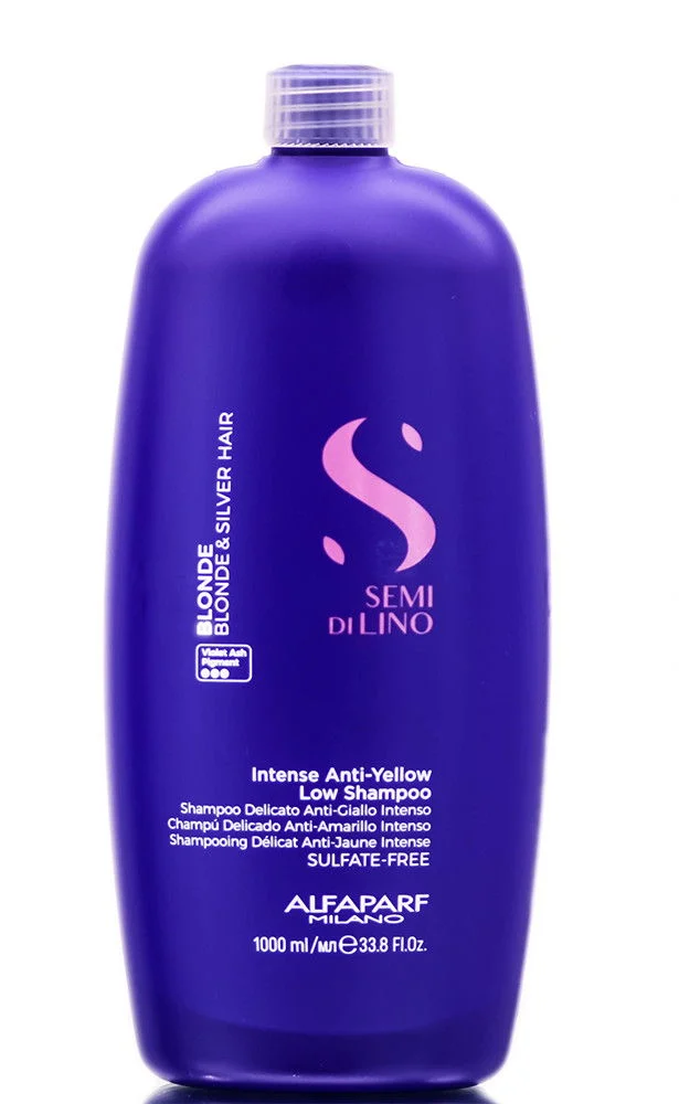 Semi di Lino Blonde Intense Anti-Yellow Low Shampoo - 33.8 oz
